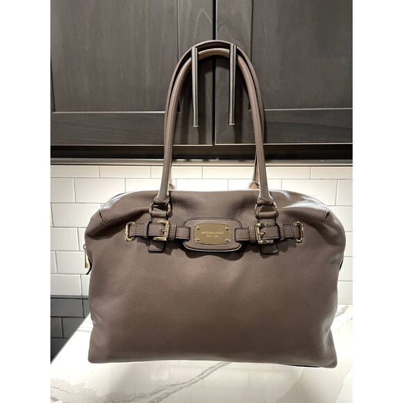 Michael Kors Luggage Hamilton Weekender Duffle, Beige Taupe - Picture 1 of 16